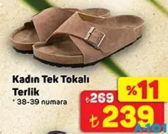 JUNO KADIN TEK TOKALI TERLİK